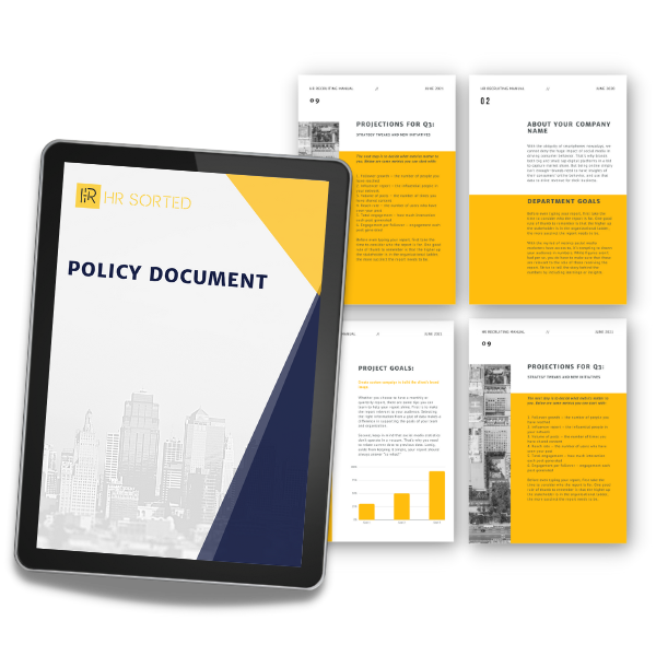 HR Sorted - HR Document Downloadable Templates